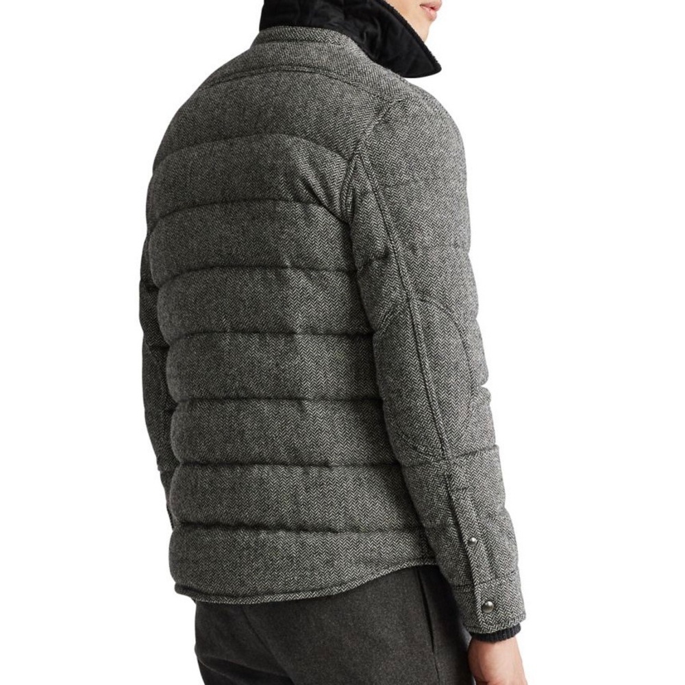 Polo Ralph Lauren chevron wool down jacket